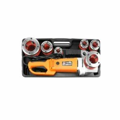 Cheap ⭐ Generic Electric Pipe Threader Portable Threading Machine 6 Dies 1/2 - 2 Inch 🌟