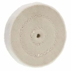 Wholesale 🌟 Woodstock Buffing Wheel 3 Inch X 40 Ply X 1/4 Soft Muslin D2509 ✔️