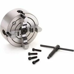 Cheap 🔔 Steelex 4-Jaw Reversible Independent Lathe Chuck 6 Inch M1061 🛒