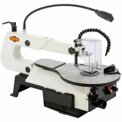 Best Pirce 😀 Scroll Saw 16" Variable Speed Miter Gauge Foot Switch Shop Fox W1872 😍