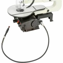 Best Pirce 😀 Scroll Saw 16" Variable Speed Miter Gauge Foot Switch Shop Fox W1872 😍 -power-tools Shop WS W1872 5